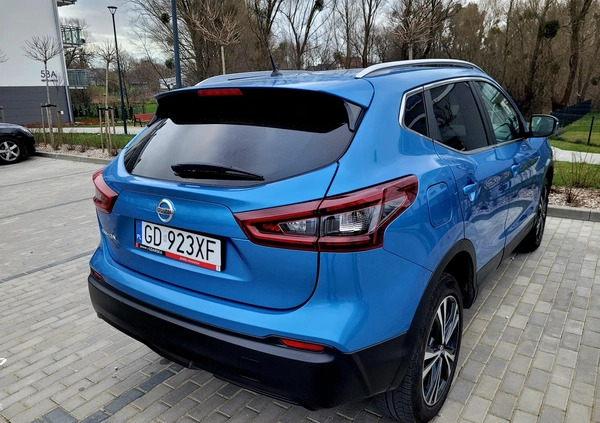 Nissan Qashqai cena 85900 przebieg: 40000, rok produkcji 2020 z Gdańsk małe 631